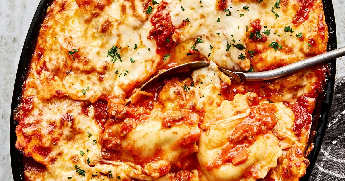 No-Boil Baked Ravioli: Easy Cheesy Weeknight Comfort